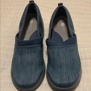 Bzees Denim Blue Casual Slip-Ons
